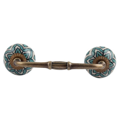 Ceramic Bridge Wardrobe Handles