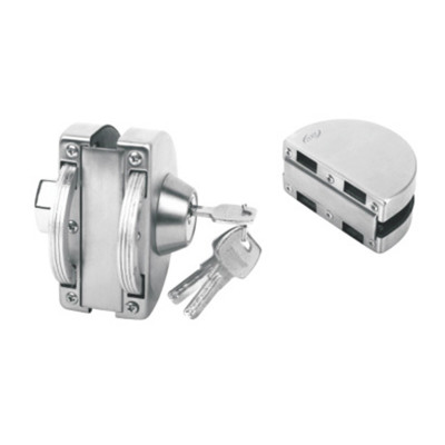 Core Stainless Steel Glass To Glass Door Lock Without Cutout CWCL-3