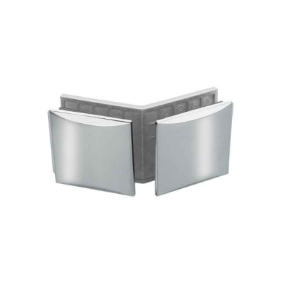 Godrej Stainless Steel Kurve Glass To Glass Clip 5768